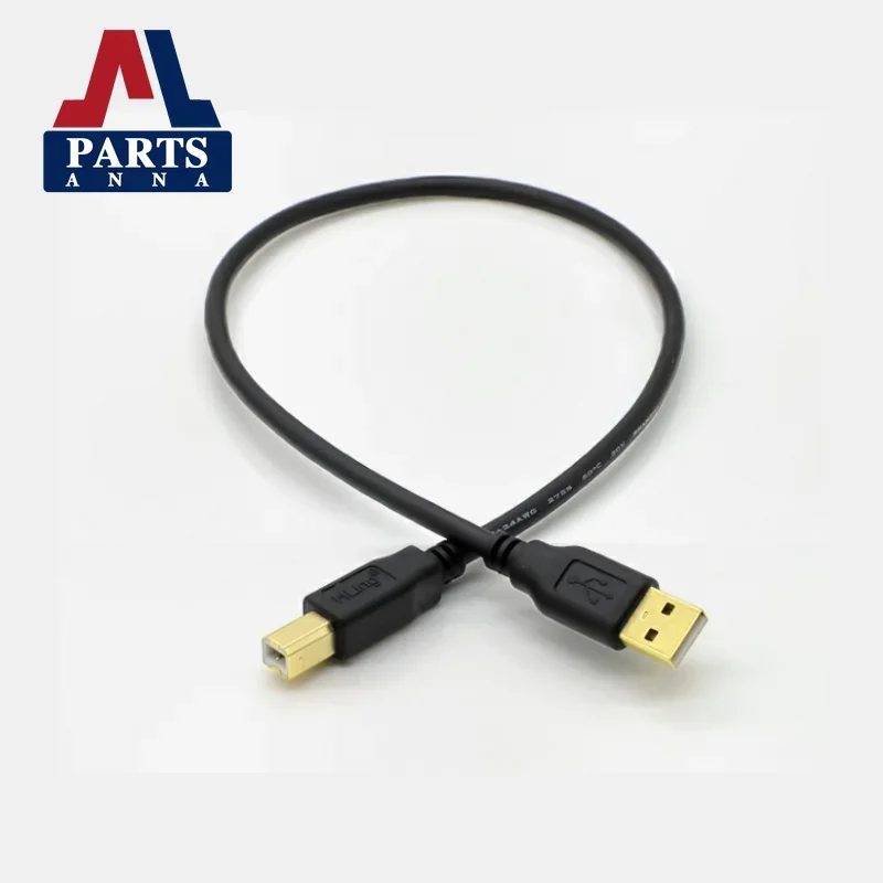 1Pcs USB High Speed 2.0 A To B Male Cable for Canon Brother Samsung Hp Epson Printer Cord  1m