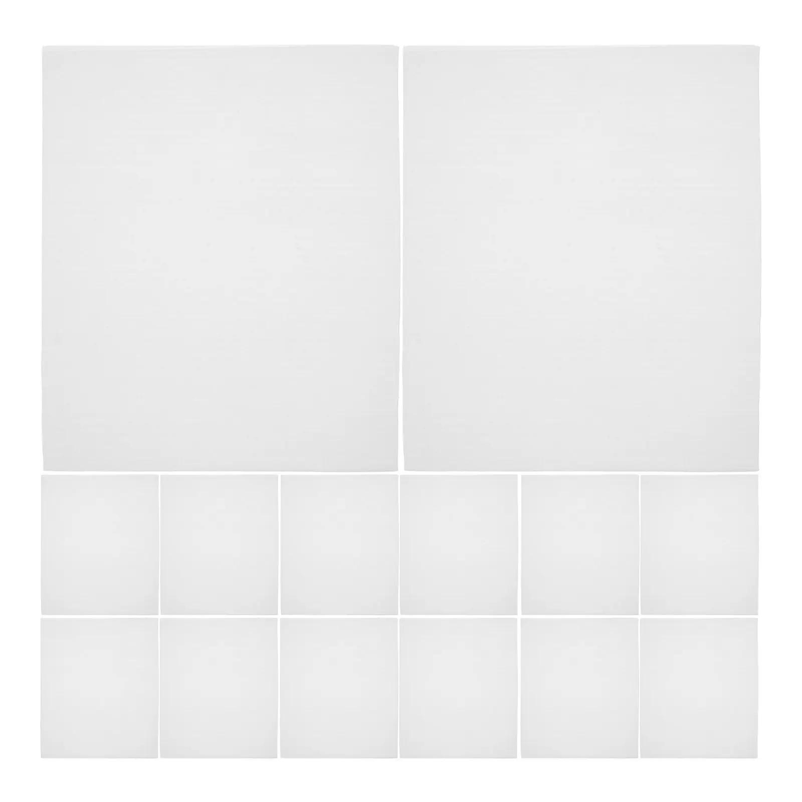 

100 шт. ударопрочных листов из вспененного полиэтилена (EPE) размером 25x20 см, предварительно нарезанные, защитные обертки для хрупких предметов, упаковочные материалы для доставки