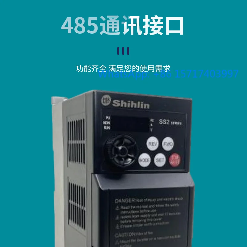 New genuine Shihlin frequency converter SS2 - 021/0.4 KW - 2.2KW three-phase 380V low power