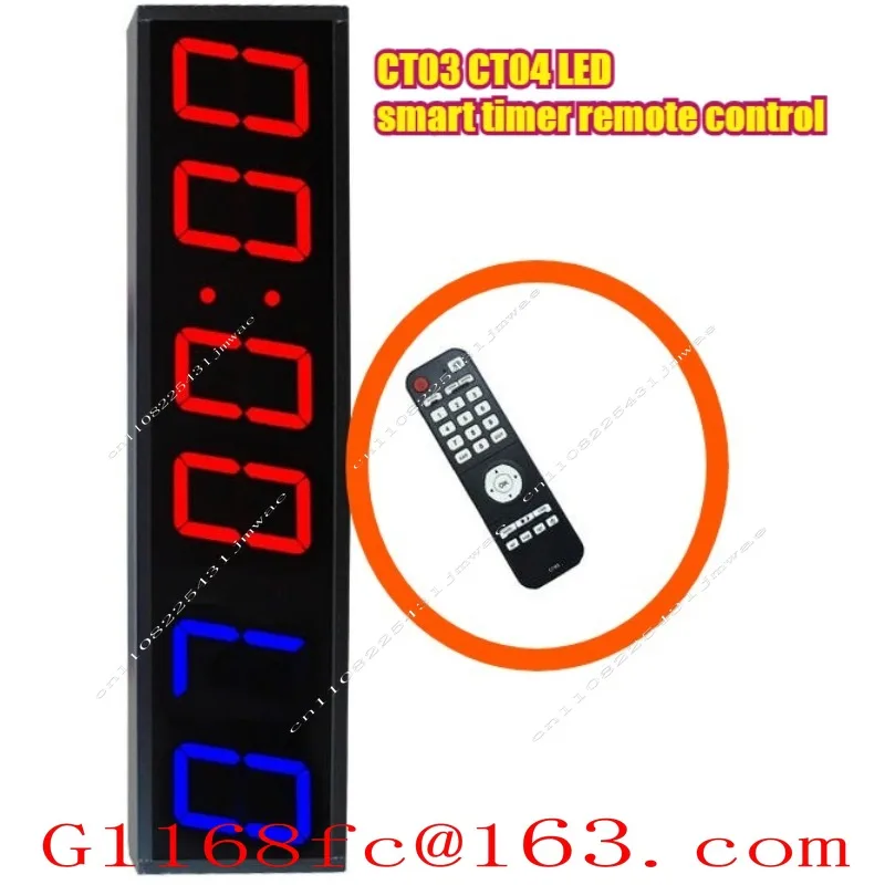Newly Upgraded CT03 CT04 LED Smart Timer Remote Control Red Push Button