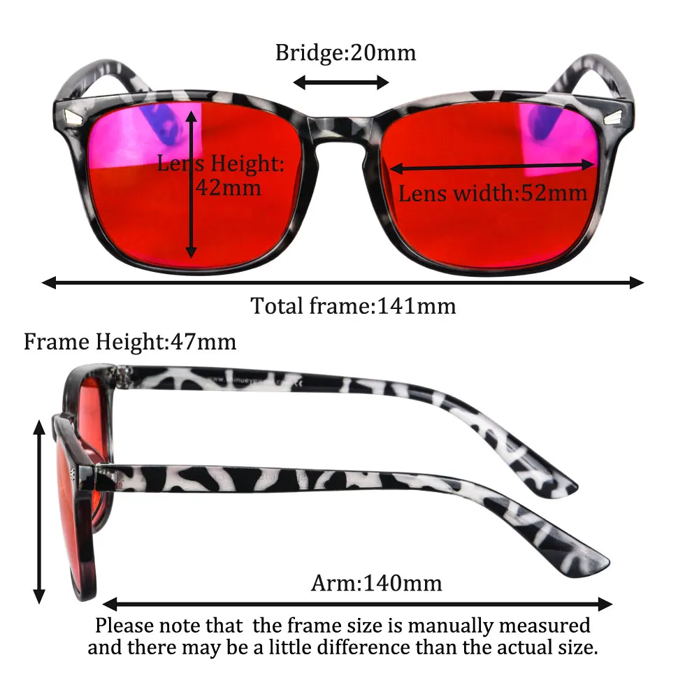 SHINU Red Lens Sleep Glasses Blue Light Glasses Advanced up to 99% Blue Light Blocking Computer Glasses Eye Strain Relief