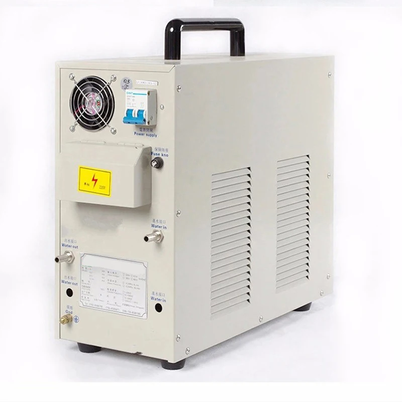 15kw 20kw 40kw Big Power High-frequency Induction Heating Machine ZVS Induction Heater Silver Gold Melting Furnace