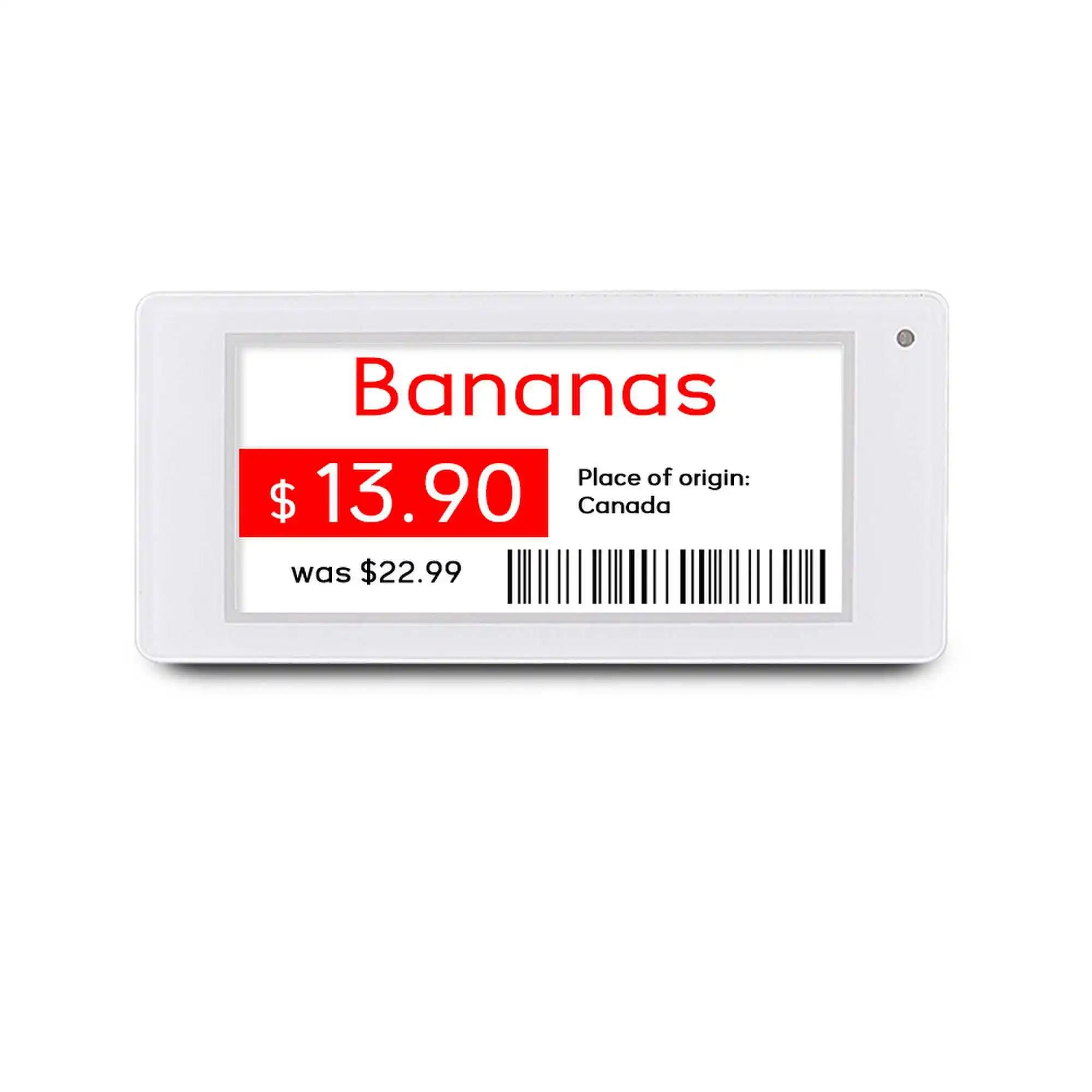 Digital Solutions 2.9 inch Electronic Tag With Mobile App For Jewelry Store