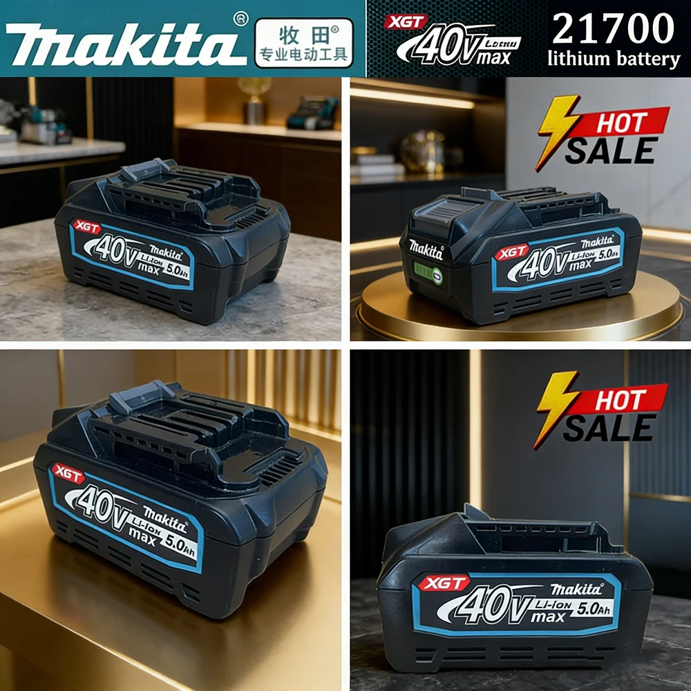 Bateria Original Makita 40V 5. - Makita Power Tools Xgt avaliação e preço