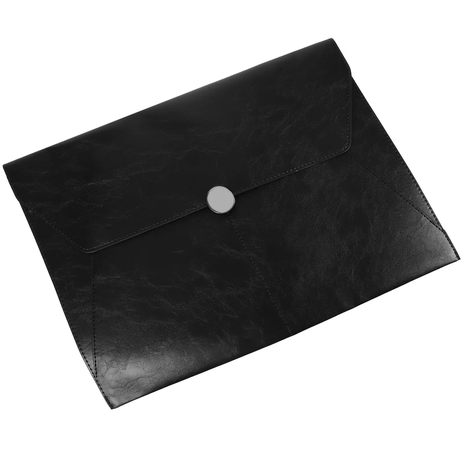 

Elegant A4 Document Folder Large Capacity File Organizer Bag Portable Travel Portfolio Case for Office Home Contracts