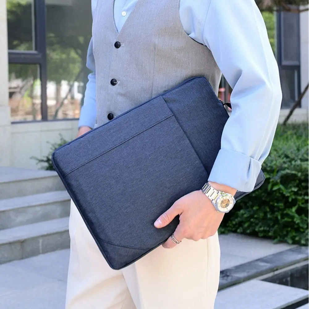 Bags Meeting Data Storage Handbag Carry Case Men Briefcases Laptop Protective Bag Office Document Pouch Business Laptop Package