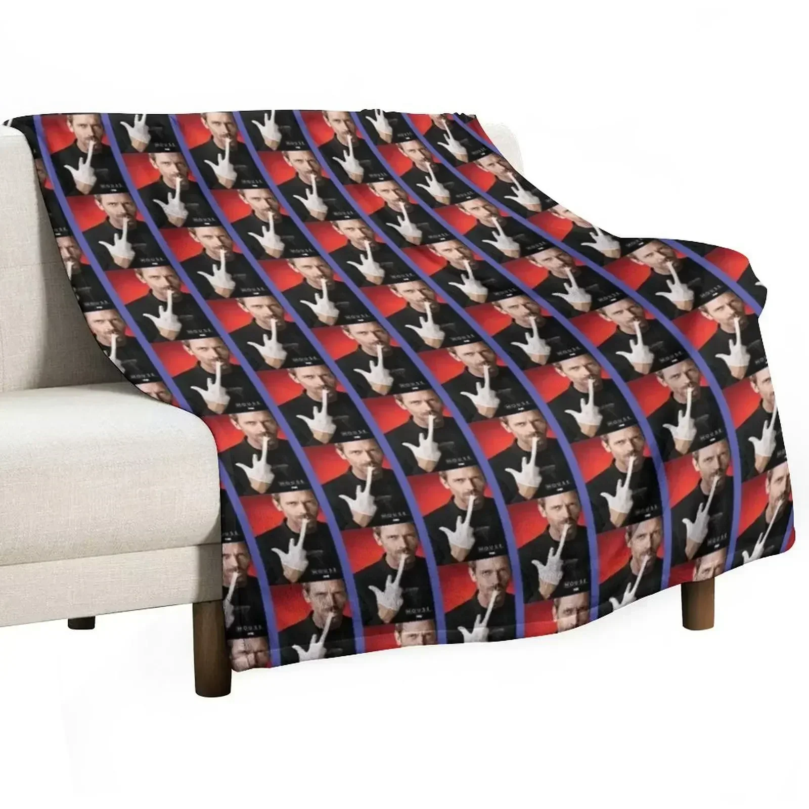 House Md promo image Long(1) Throw Blanket Winter beds Sofa Comforter Soft Soft Plaid Thin Blankets