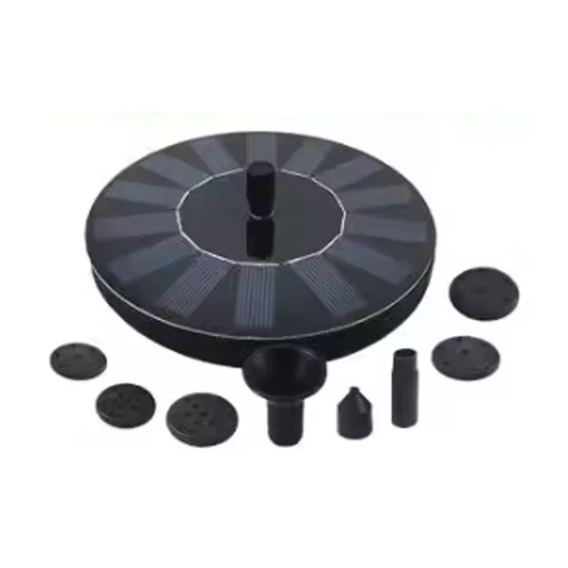 

Hot Sale-Solar Pump 7V 1.4W 200L/H Floating Garden Solar Water Pump For Pool Watering Wide Irrigation Solar Panel