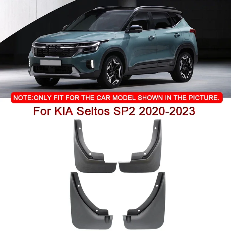 

For KIA Seltos SP2 2020-2022 2023 Car Styling Car Mud Flaps Splash Guard Mudguards MudFlaps Front Rear Fender Auto Accessories