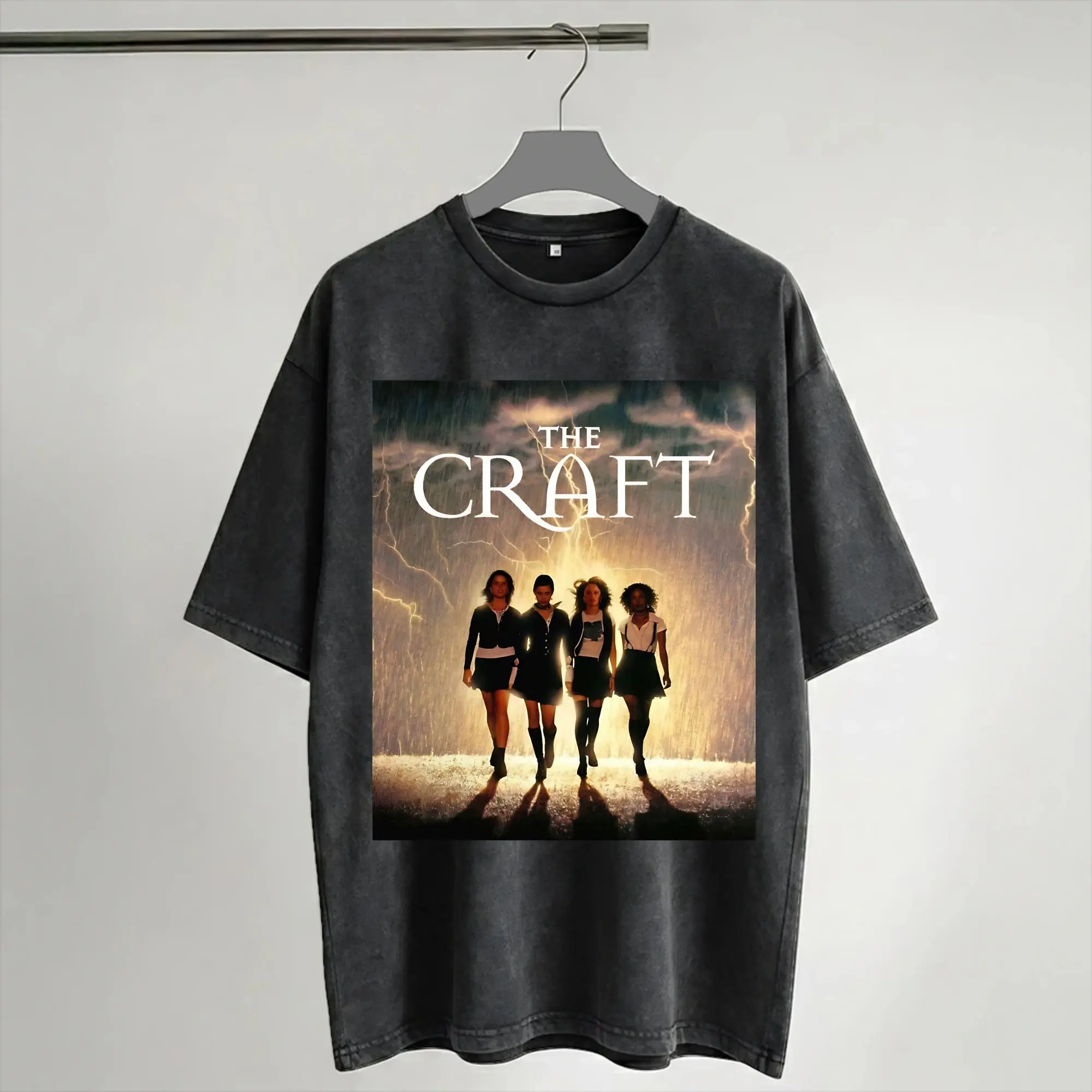Harajuku Washed Shirts The Craft Movie We Are the Weirdos Merch Vintage T Shirt Oversize  Streetwear Short Sleeve Summer Tees