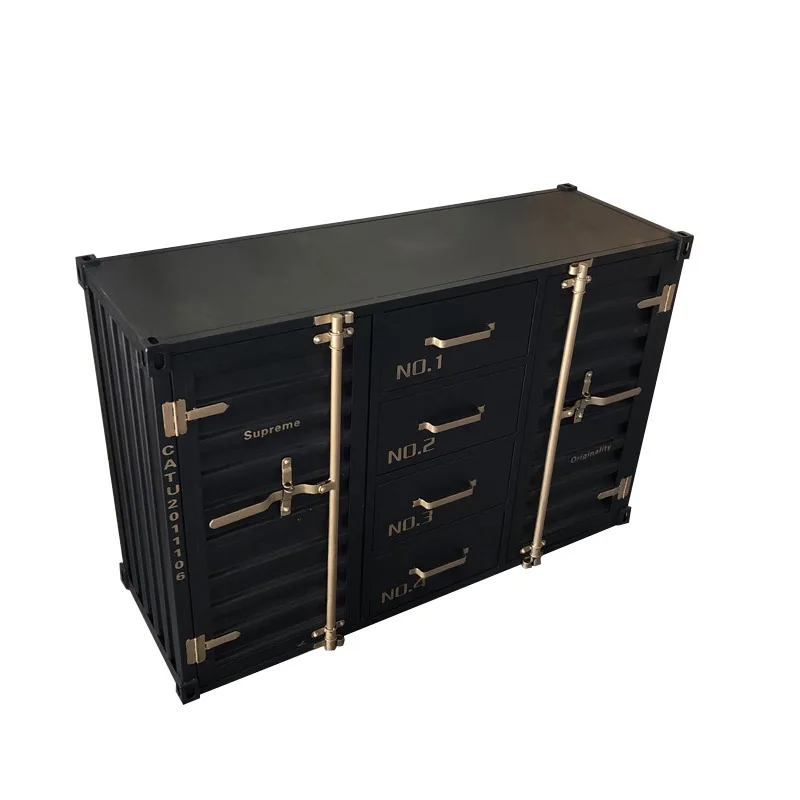 Vintage side cabinets lockers restaurant hotel dining cabinets