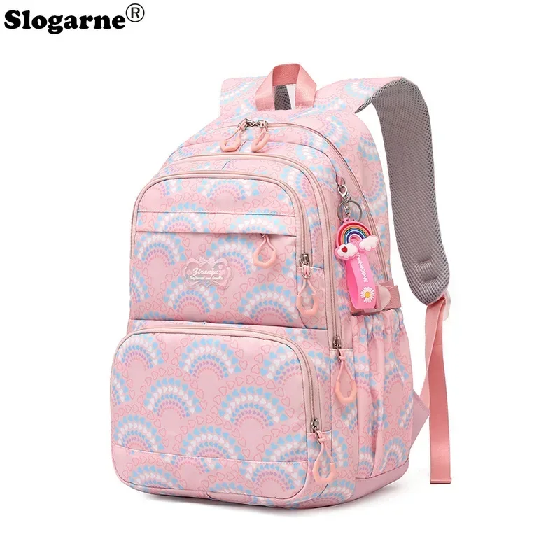 Children New Backpack Girls Primary Schoolbag Students Fashion Schoolbags Kids Large Capacity Backpack 3pcs Sets Waterproof Bags