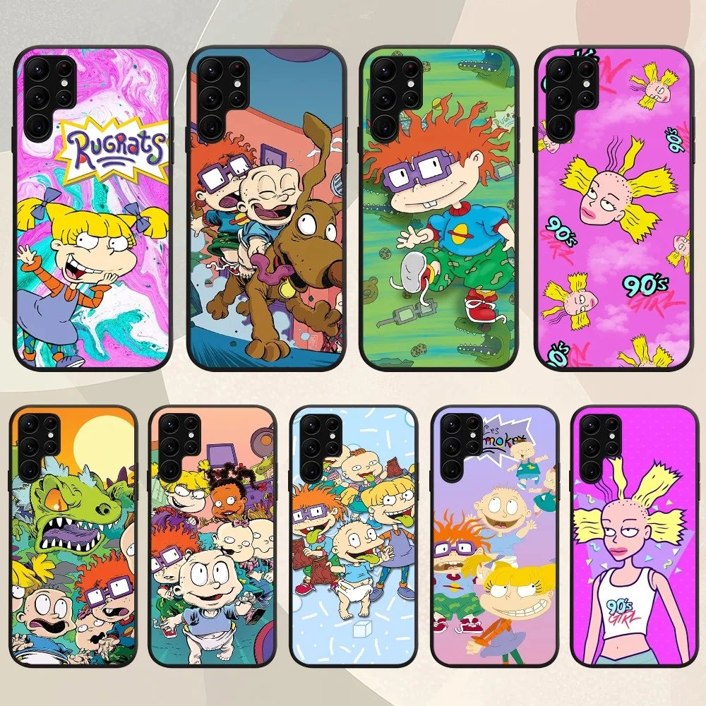 Cartoon R-Rugrats Funny Phone Case For Samsung Galaxy A52 A72 A53 A70 A91 A80 A71 A73 S Shell