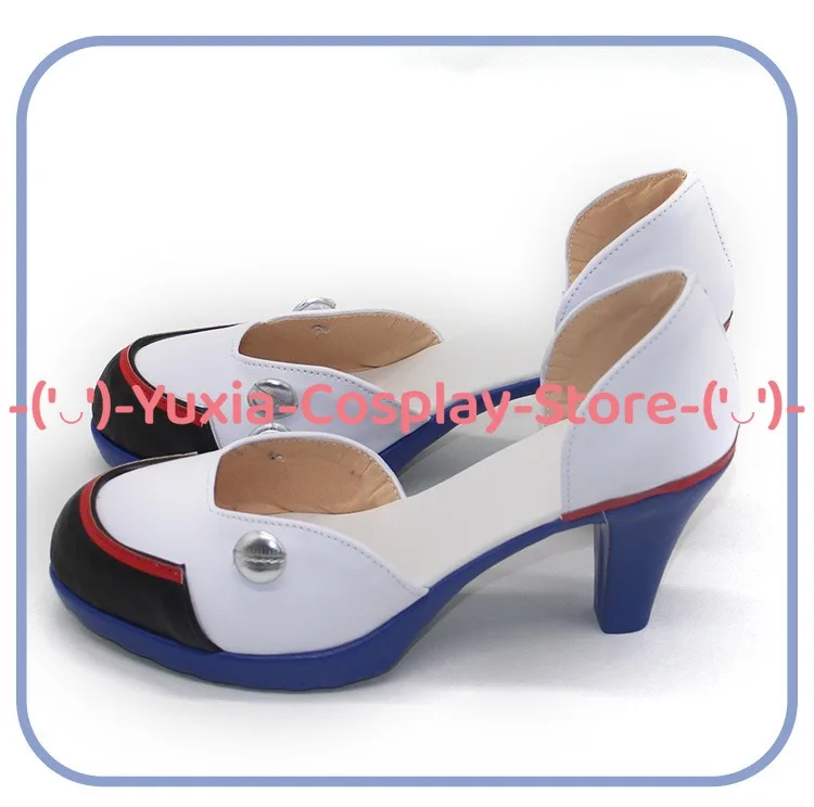 Yuxiacosplay! Girls Frontline Klukai Cosplay Shoes Anime Game Character Prop PU Leather Boots Halloween Carnival Party Costume