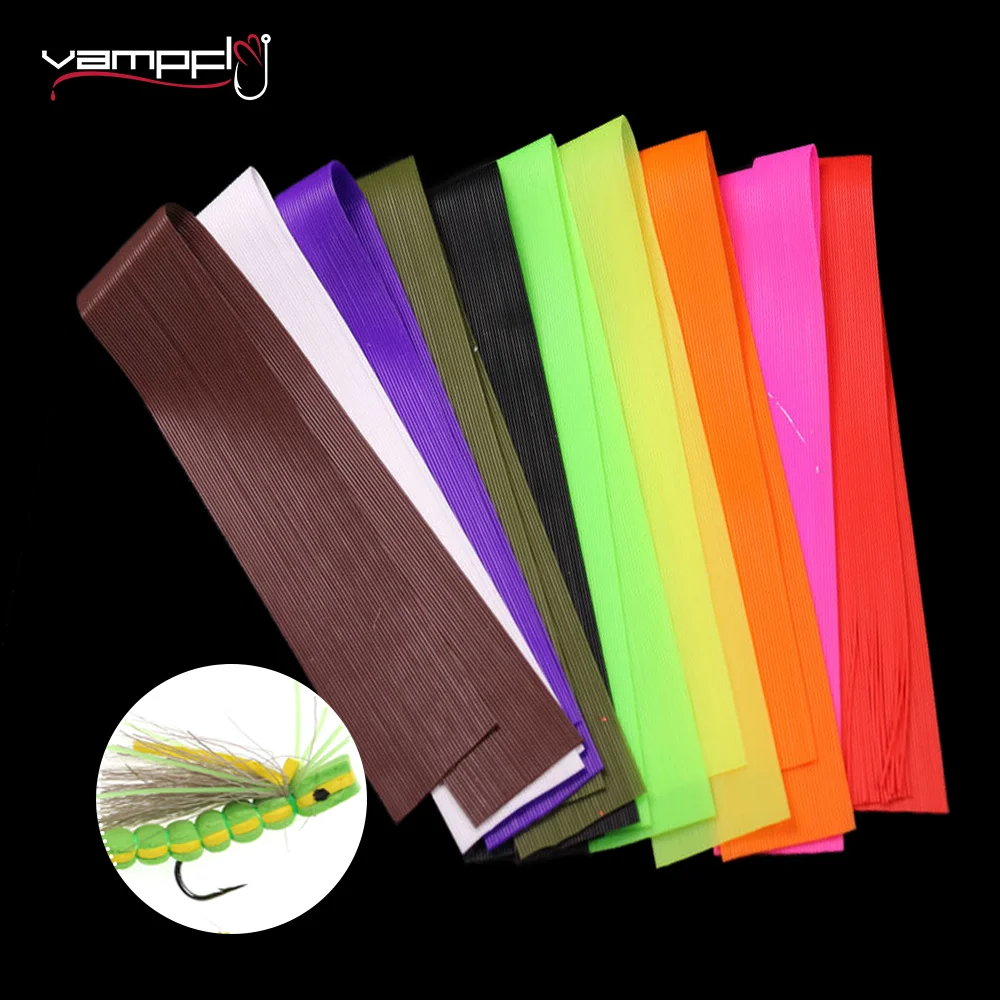 Vampfly Silicone Rubber String Rubber Leg Fly Tying Material For Streamer Flies Popper Nymph Jig Lure Skirts Fishing Accessories