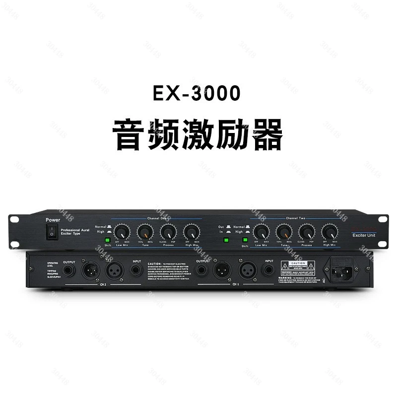 

EX-3000 Vocal Enhancer Preamp Audio Stage Microphone Gain Processor Professional Voice Effect