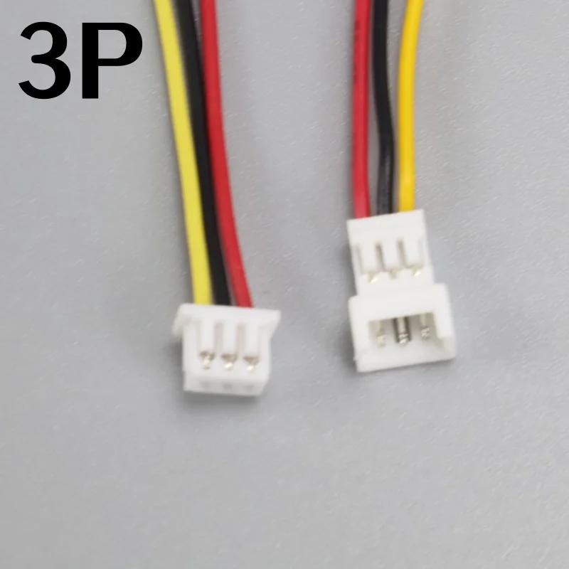 10 Stück 100 mm Mini-Micro-JST-Stecker-Set 1,25 mm Kabel mit 2/3/4/5/6 Pin männlich weiblich Stecker 2P/3P/4P/5P für elektronische Komponenten – Detail 11