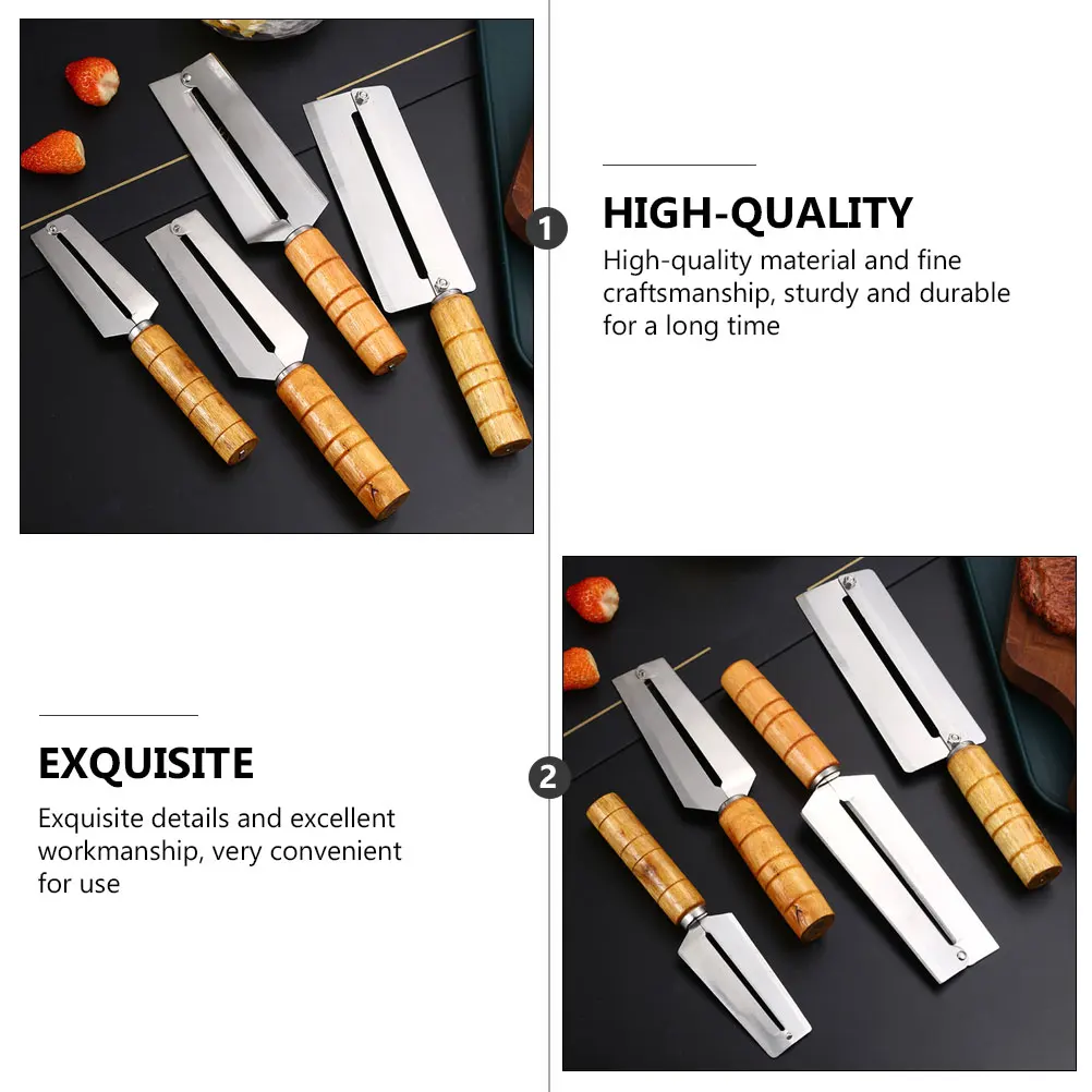 

2Pcs Multifunctional Peeler Kitchen Tool Fruit Vegetable Peeler Stainless Steel Sugarcane Pineapple Cutter