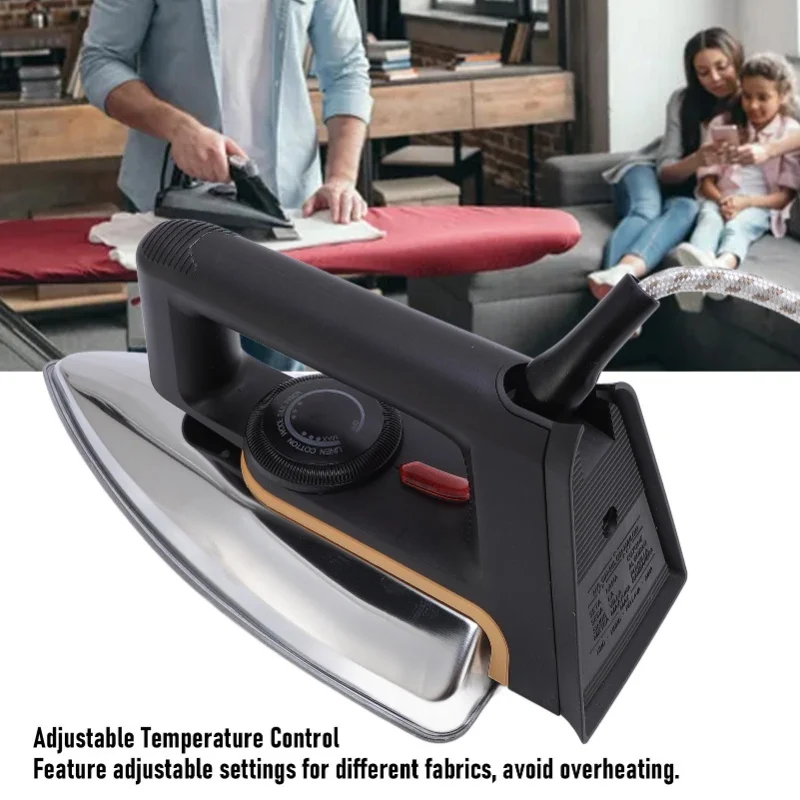 1000W Mini Handheld Clothes Iron Multifunctional Adjustable Temperature Portable Small Ironing Machine for Home And Travel Use