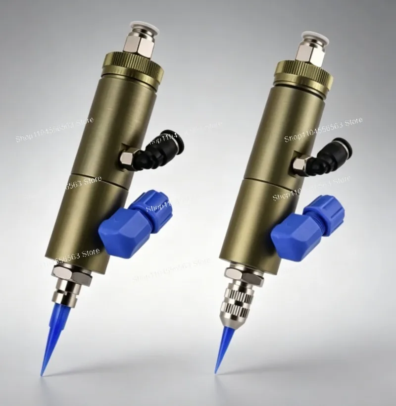 SY25 Thimble Dispensing Valve 0.01ml Precision Small Flow Double Acting Glue Valve for Low Viscosity