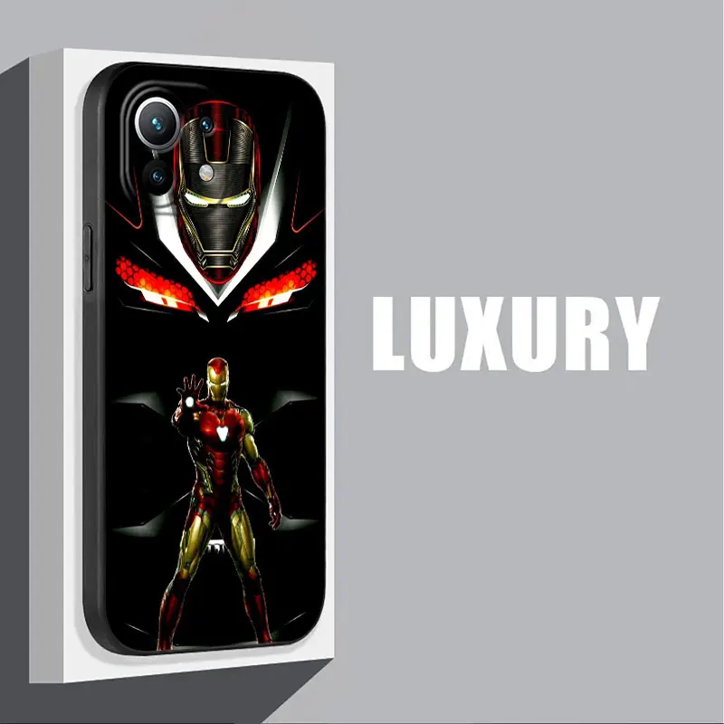 Marvel Iron-Man Phone Case For Xiaomi Poco X8Pro Max X7 X8 M6 M7 M8 F6 F7 Pro F8 11T 13T 14T 15T Pro 15 Ultra Soft Cover Ironman view 3