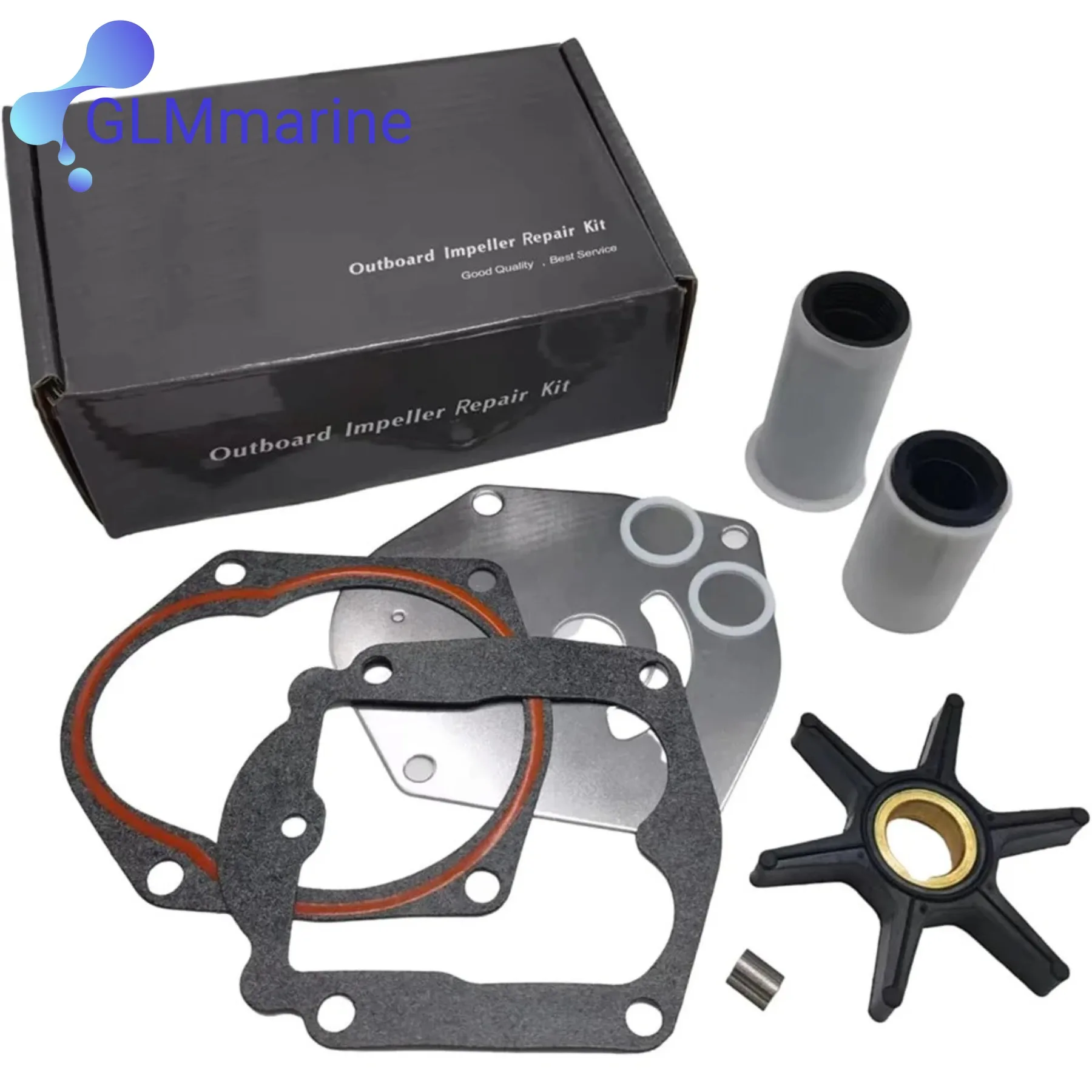 Water Pump Impeller Service Kit 821354A2 for Mercury Marine 2 Stroke 30HP 40HP 45HP 50HP Outboard 47-821354A2 8508910 821354A1