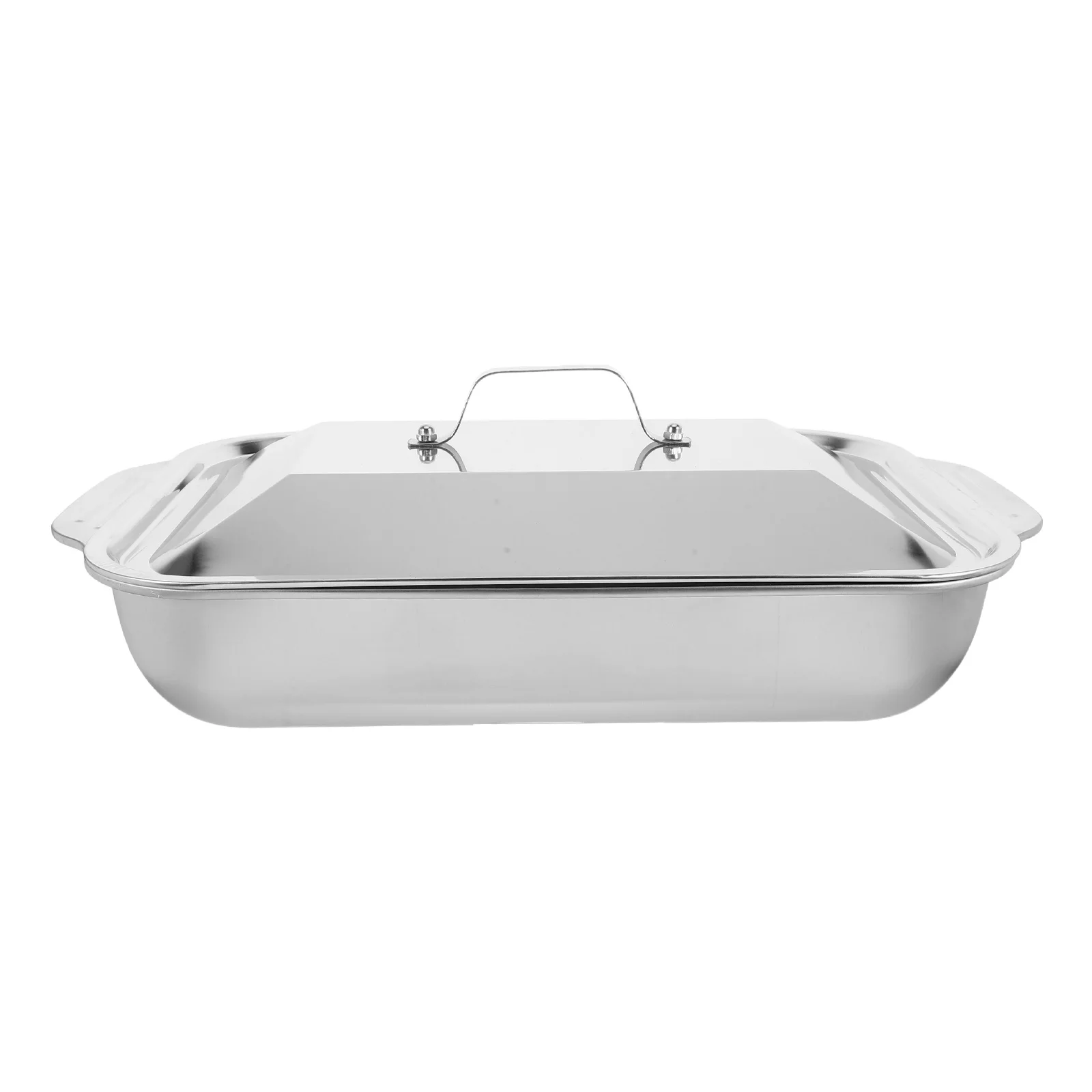 

Grilled Fish Plate Rectangular Tray Deep Baking Cooking Trays for Roasting Pan