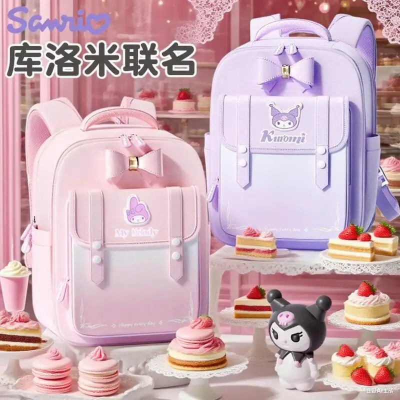 

Lighten The Burden Waterproof Festival Gift Cute Cartoon Sanrios Kuromi My Melody Cinnamoroll Schoolbag Children New Backpack
