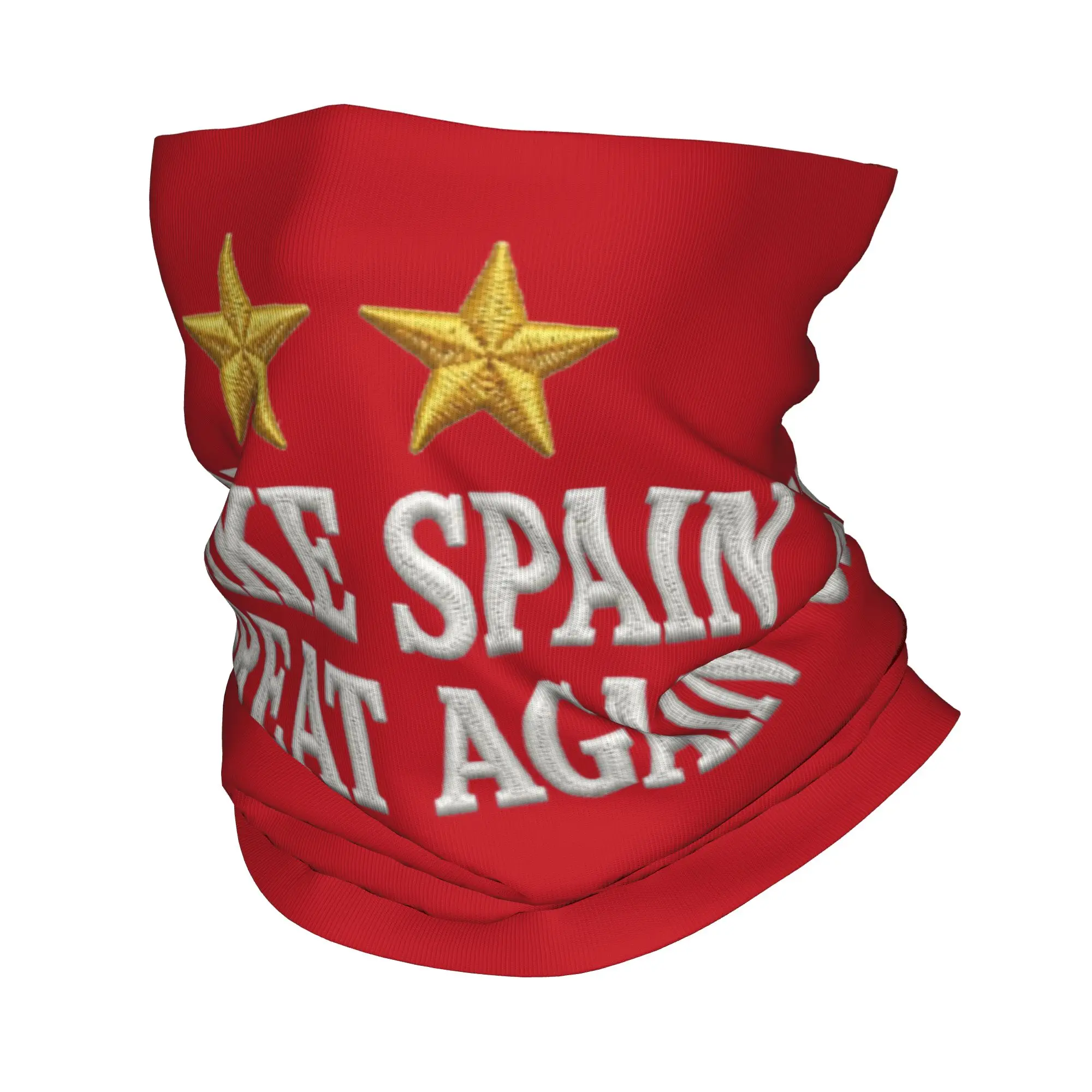 Make Spain Great Again Two Stars Bandana Neck Gaiter Printed Espana Balaclavas Face Mask Scarf Multifunctional Headband Adult