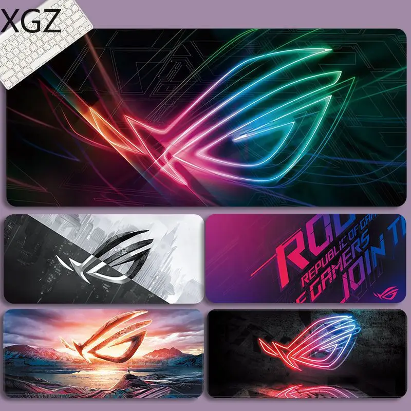 New ROG Prodigal Eye Mouse Pad 900×400cm Large Keyboard Desk Pad Suitable for E-Sports Games Office Fine Seams Cleanable