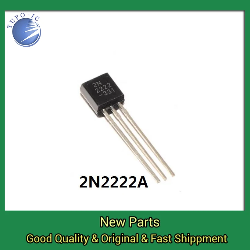 Freeship 100PCS Transistor 2N2222 2N2222A TO-92 High quality