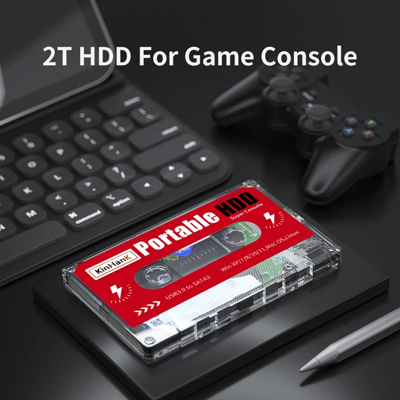 新品　Kinhank　スーパーコンソール500gゲーミングhdd 100000ビデオゲーム70エミュレータdc/mame/ss/ naomi/ps2/ps1プラグアンドプレイbatocera os KINHANK スーパーコンソール 500 グラムゲーム HDD 100000 ビデオ