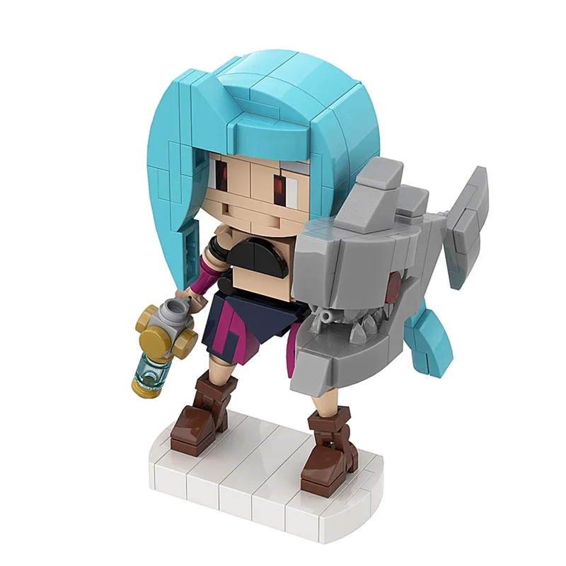 Mini blocs de construction Kit figurines de dessin animé personnages étranger Bricksheadz Collection briques modèle assembler Juguetes enfants jouet