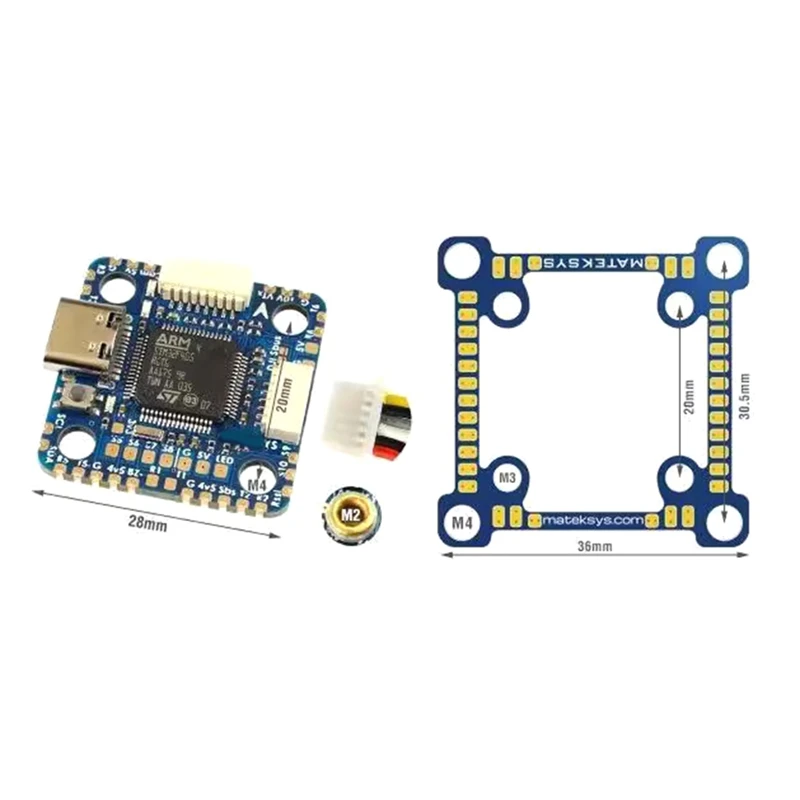 F405-MiniTE Flight Controller W/OSD Baro Blackboxs STM32F405RGT6 INAV for RC FPV Drone F722-MiniSE-A46I