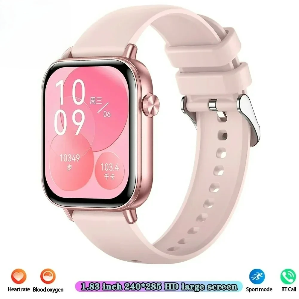 

2026 New Watch FIT 3 Smart Watch Women 1.83 inch HD Full Touch Screen Sports Fitness Tracker Bluetooth Call Smartwatch