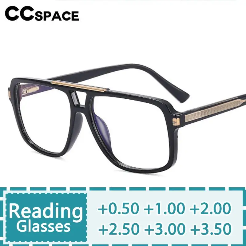 R57352 Hollow Out Reading Glasses Pilot Style Spring Hinge Optical Presbyopic Spectacles Dioptric +50 +100 +200 +300