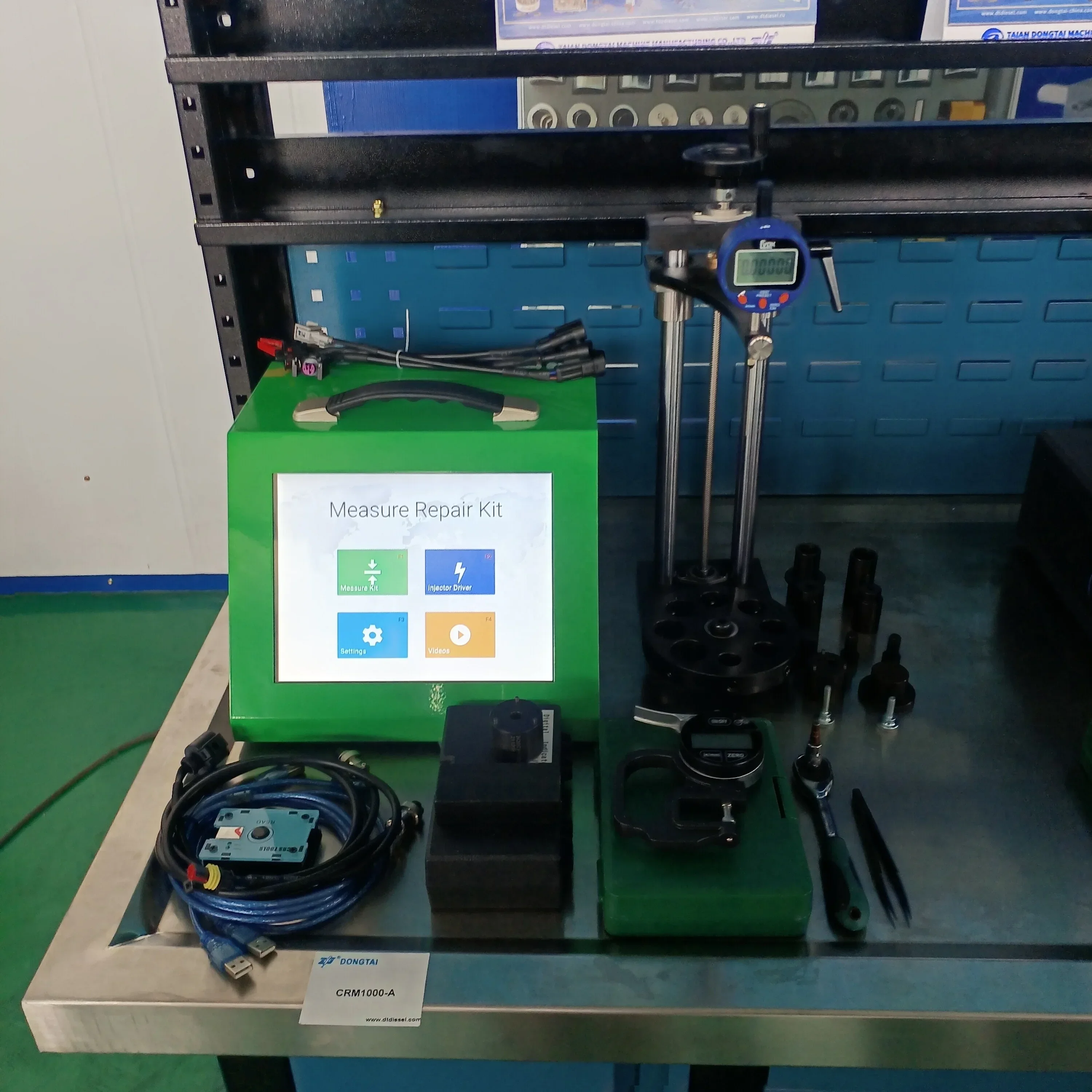 Herramientas de reparación de inyectores Common Rail CRM1000A etapa 3