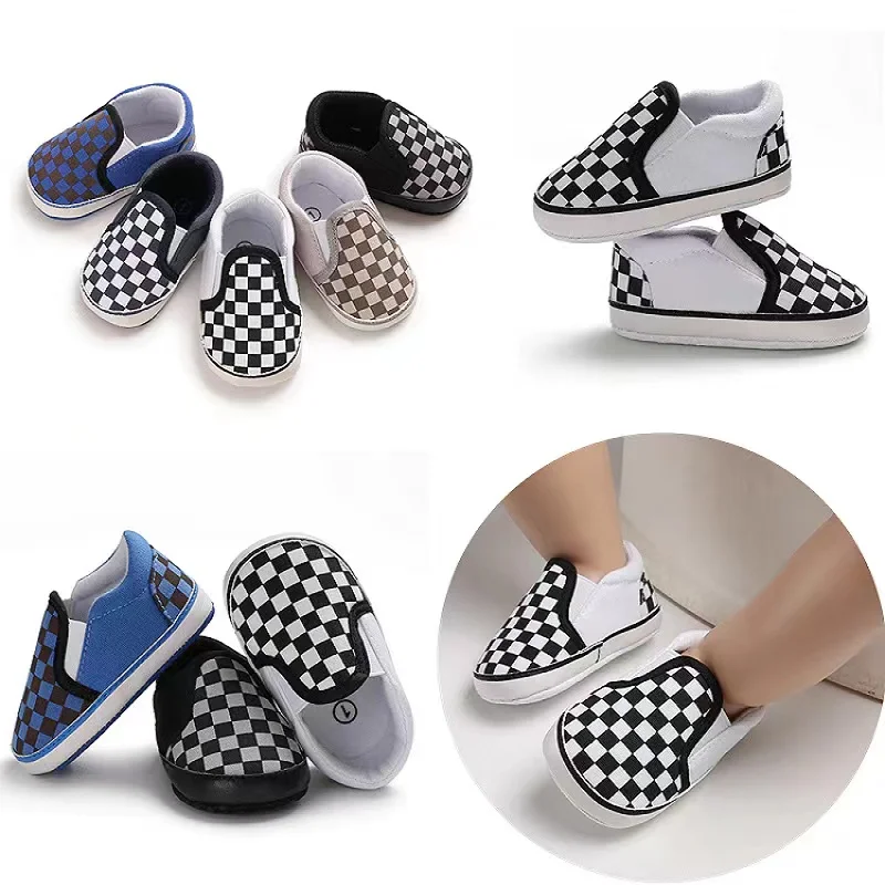 

Холщовая обувь для новорожденных, Нескользящие мягкие кроссовки для маленьких мальчиков и девочек, повседневные разноцветные туфли для первых ходунков для малышей, обувь для кроватки