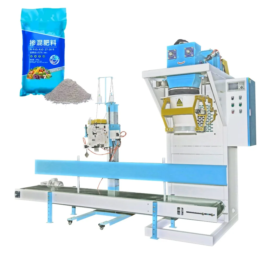 5kg 10kg 15kg 20kg 25kg Weighing Packaging Machine Corn Meal Powder Wheat Flour Weiging Filling Woven Bag Packing Machine