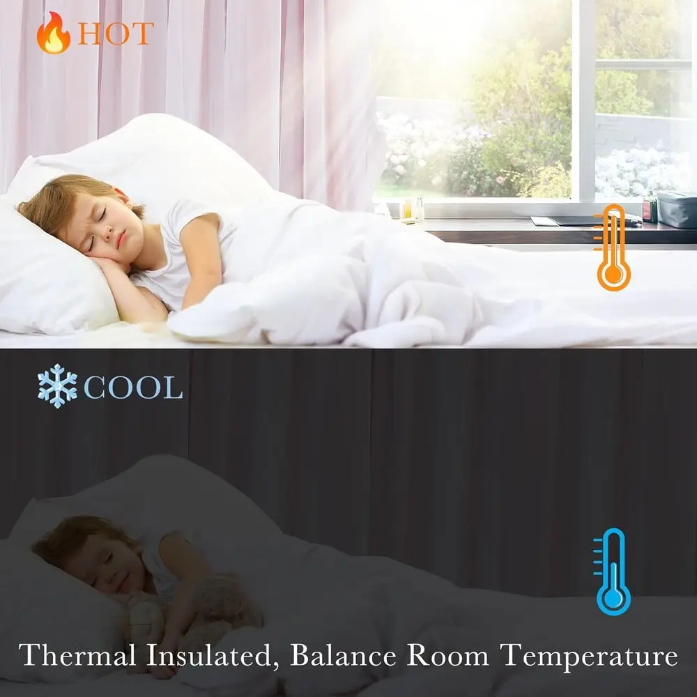 ブラッシュピンクの二重層リボンカーテン、シアーフリル付き、シャビーシックスタイル、52x84インチ、女の子の寝室用2枚セット