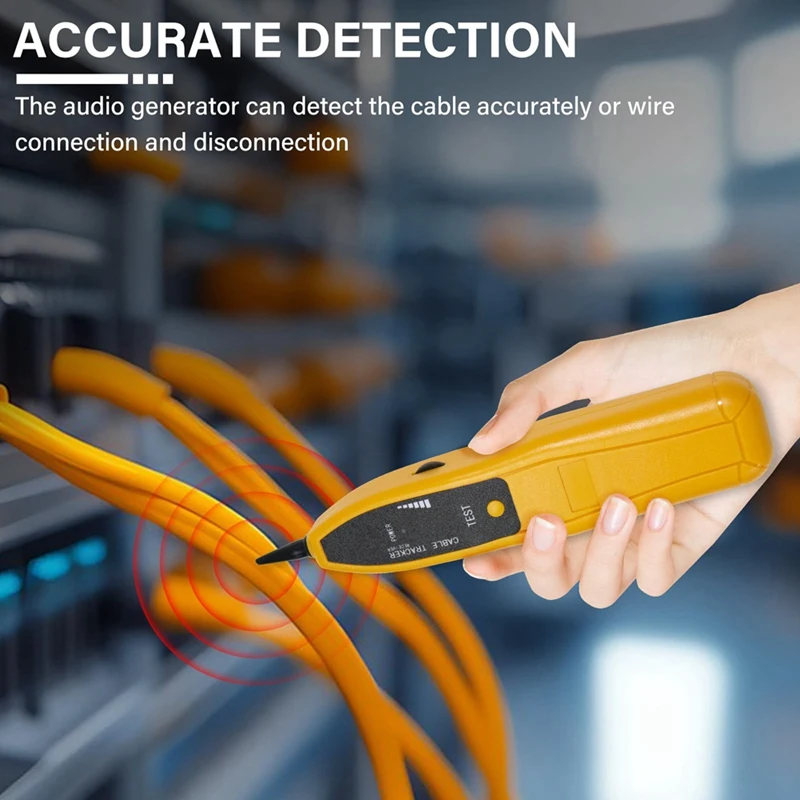 ABJI-Wire Tracer Tone Generator Circuit Tester For Finding & Tracing Wires/Cables, Polarity Identify, Continuity Test