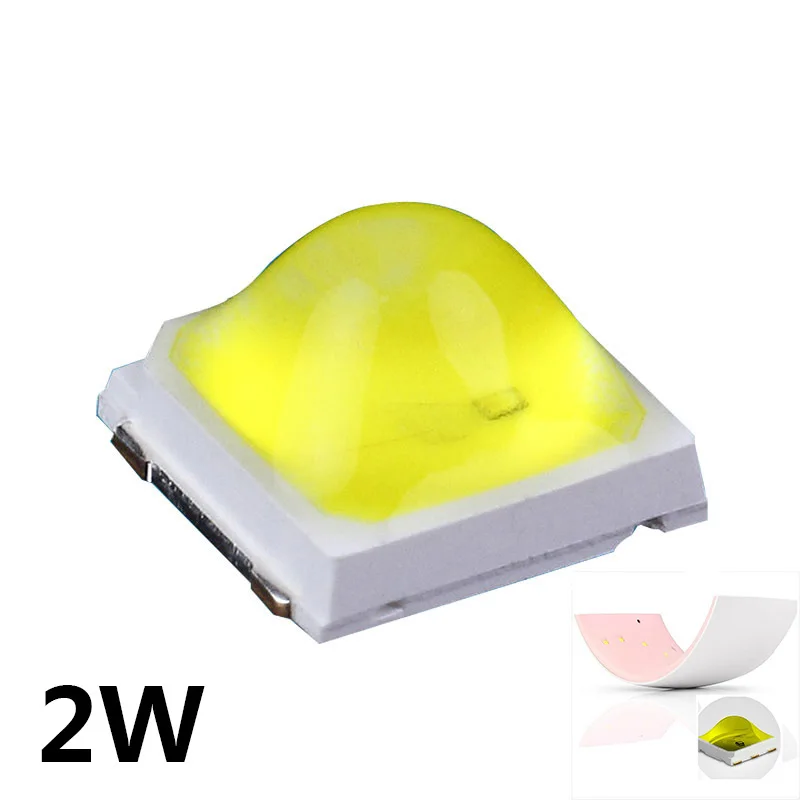 NEW 2W Nail Lamp Bead UV LED SMD5054 5051 5050 UV LED Lamp 365+395+395NM LED Diodes For Nail SUN Machine For DIY