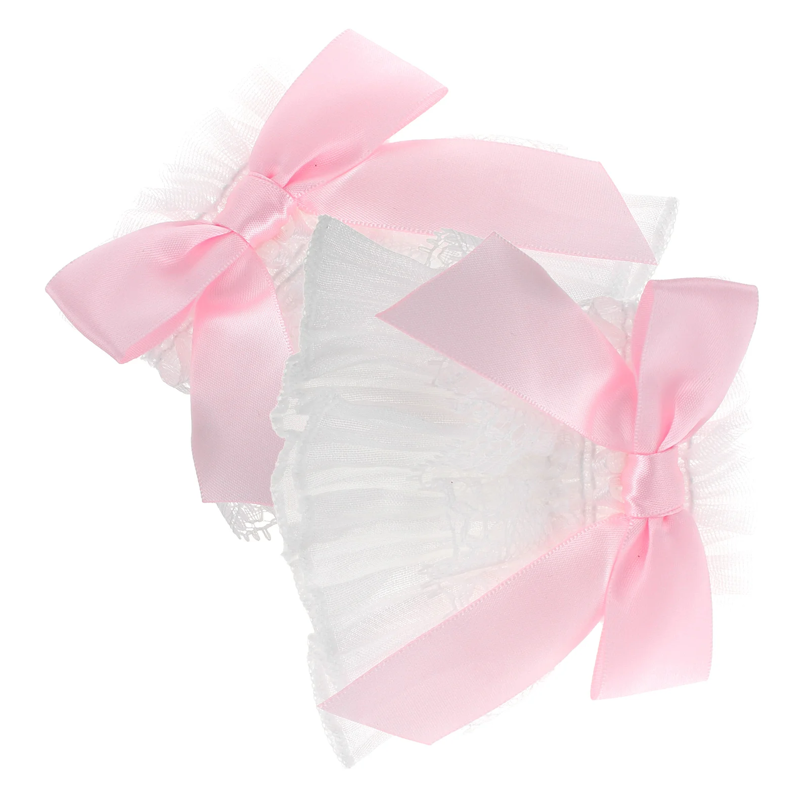 

Pleated Nail Photo Fake Sleeves Fingerless Gloves Cloth Lace Cuffs Bracelets