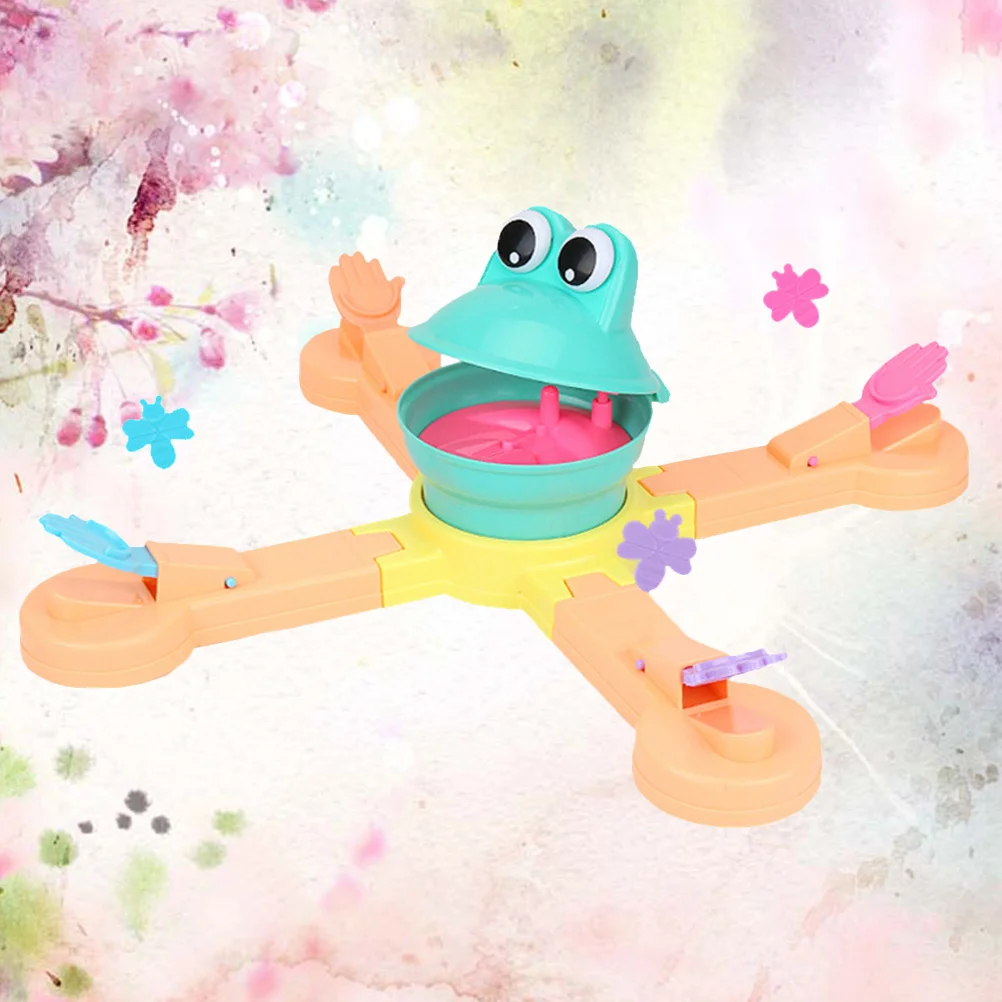 1박스 개구리 먹이주기 게임 교육용 어린이 활동 세트 손과 눈의 협응력 향상 재미있는 학습 선물 애식하는 개구리 먹이주기 게임