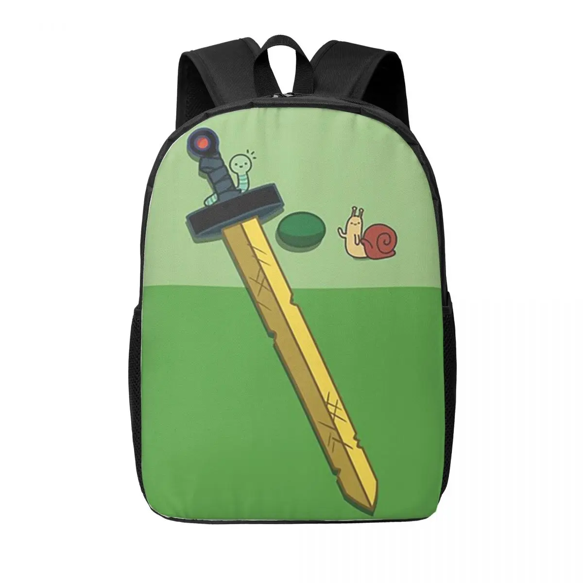 حقيبة ظهر Finn The Human Adventurer للنساء للأولاد والبنات حقيبة كتب للأطفال حقائب مدرسية قابلة للحمل حقيبة كتف