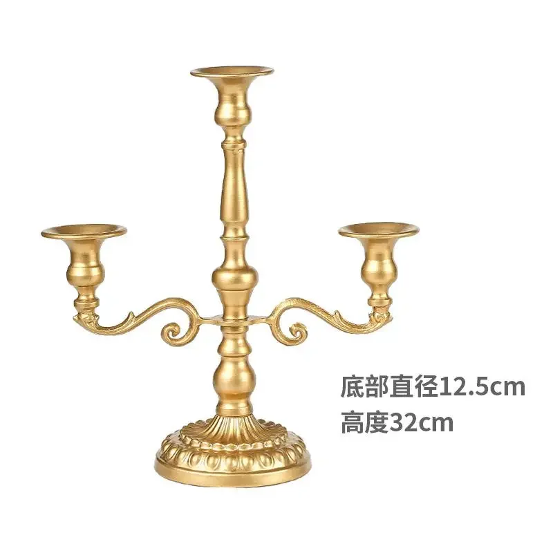 Metalen Kandelaar voor Bruiloft Tafeldecoratie Kandelaar Goud Wit Zilver 5 Armen 63 cm 73 cm 89 cm