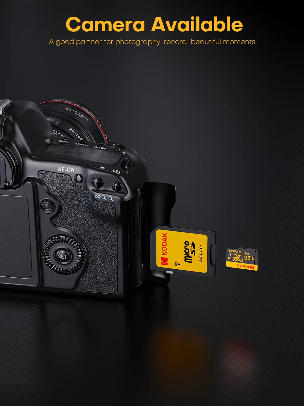 KODAK 100% Original Micro SD Card 16GB 32GB 64GB 128GB 256GB Microsd Memory Card Class10 SDXC U3 4K TF Card for Drone Phone
