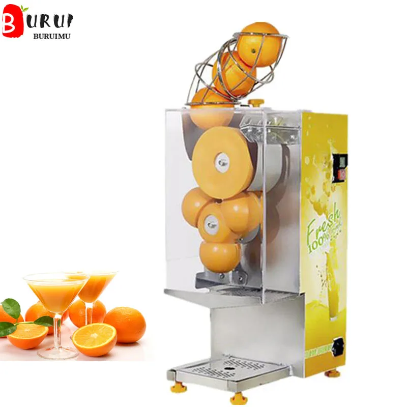 

Orange Juicer Machine Automatic Juice Extractor Stainless Steel Orange Squeezer