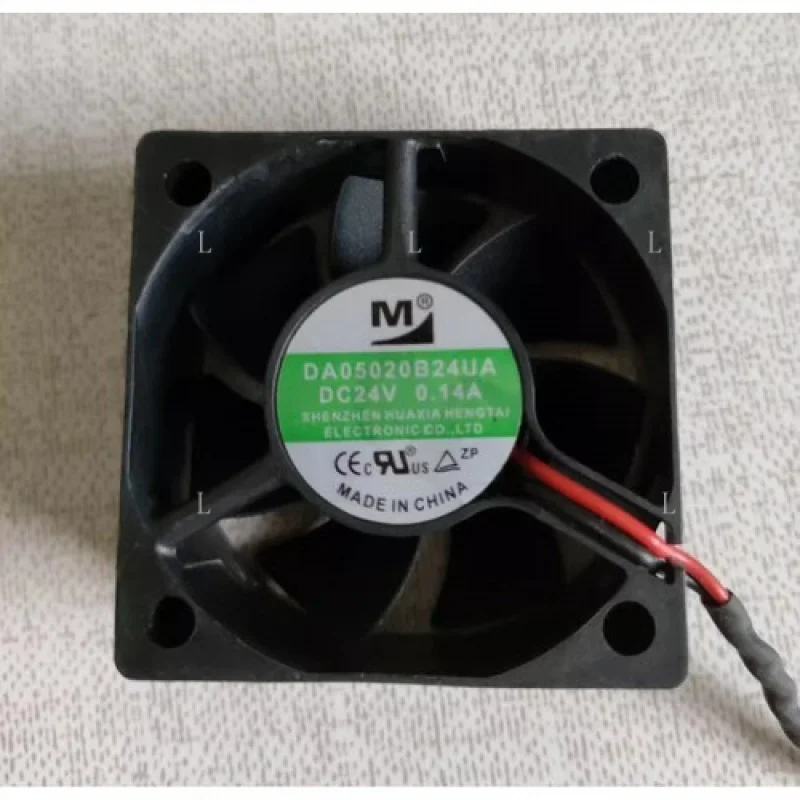 

L 1PCS DA05020B24UA 5020 DC24V 0.14A 5CM 2-wire Inverter Cooling Fan