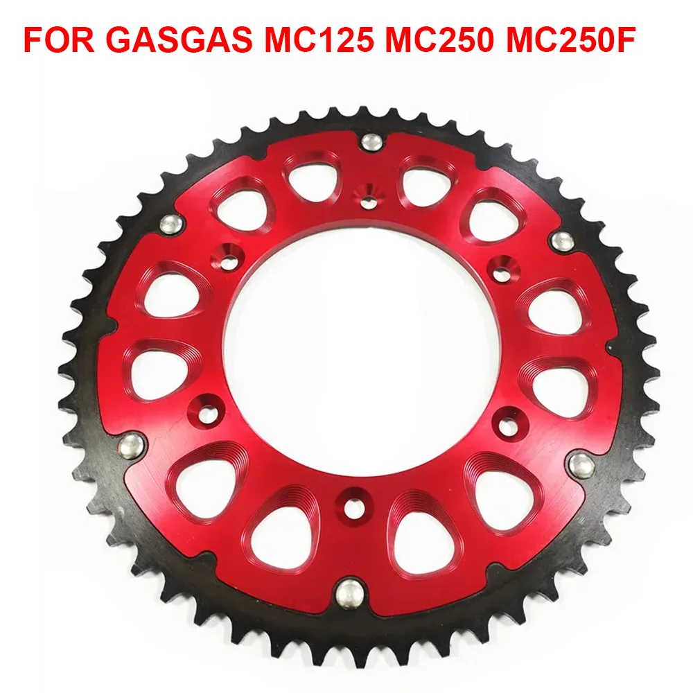 

Motorcycle Rear Sprockets FOR GASGAS MC125 MC250 MC250F MC350F MC450F EC250 EC300 EC250F EC350F EX250 EX300 2021-2023